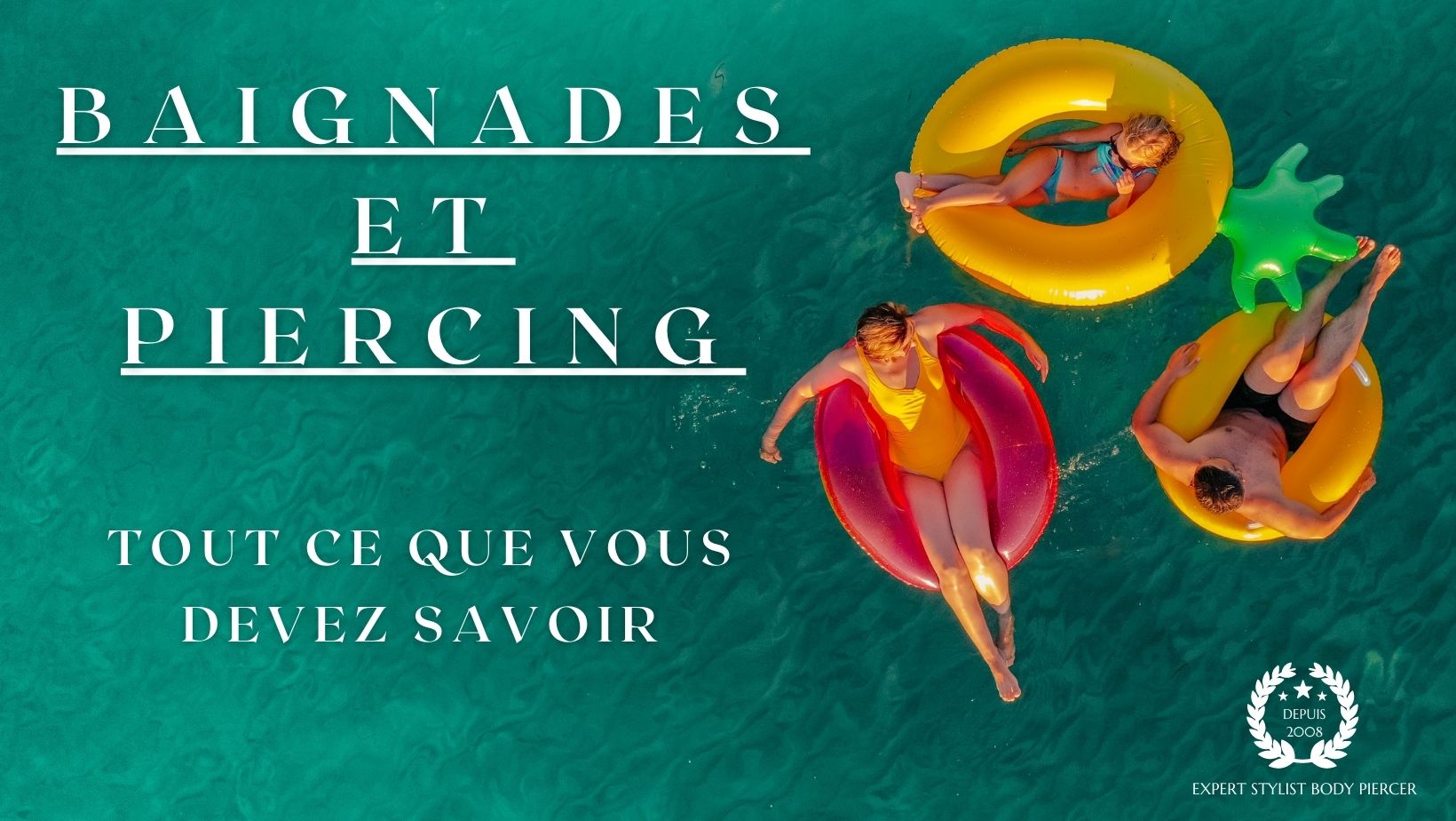 Peuton se baigner après un piercing ? On vous dit tout